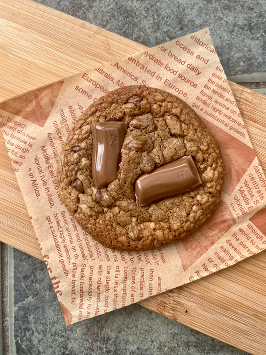 Salted Caramel Galaxy Cookies