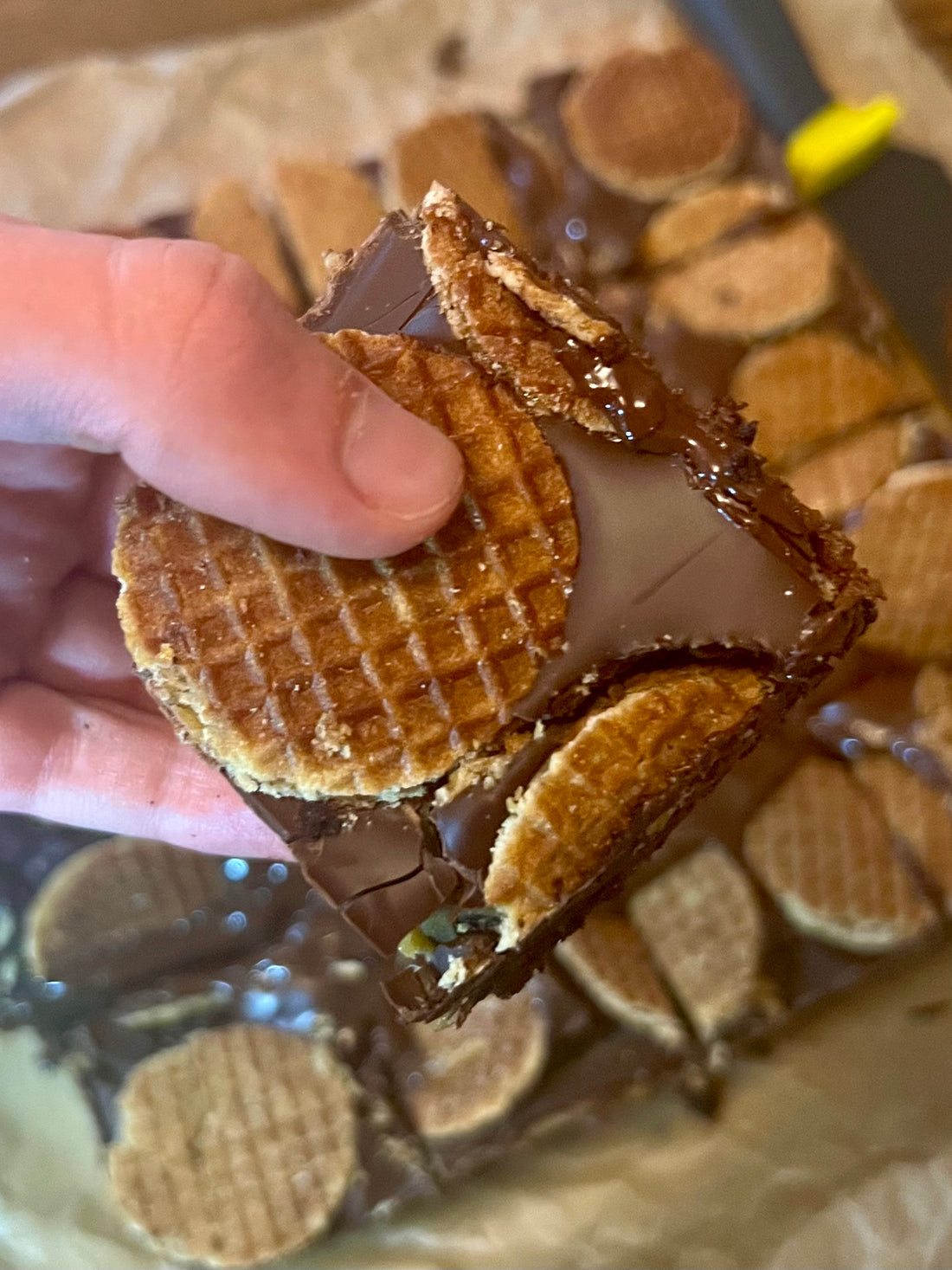 Stroopwafel Brownies