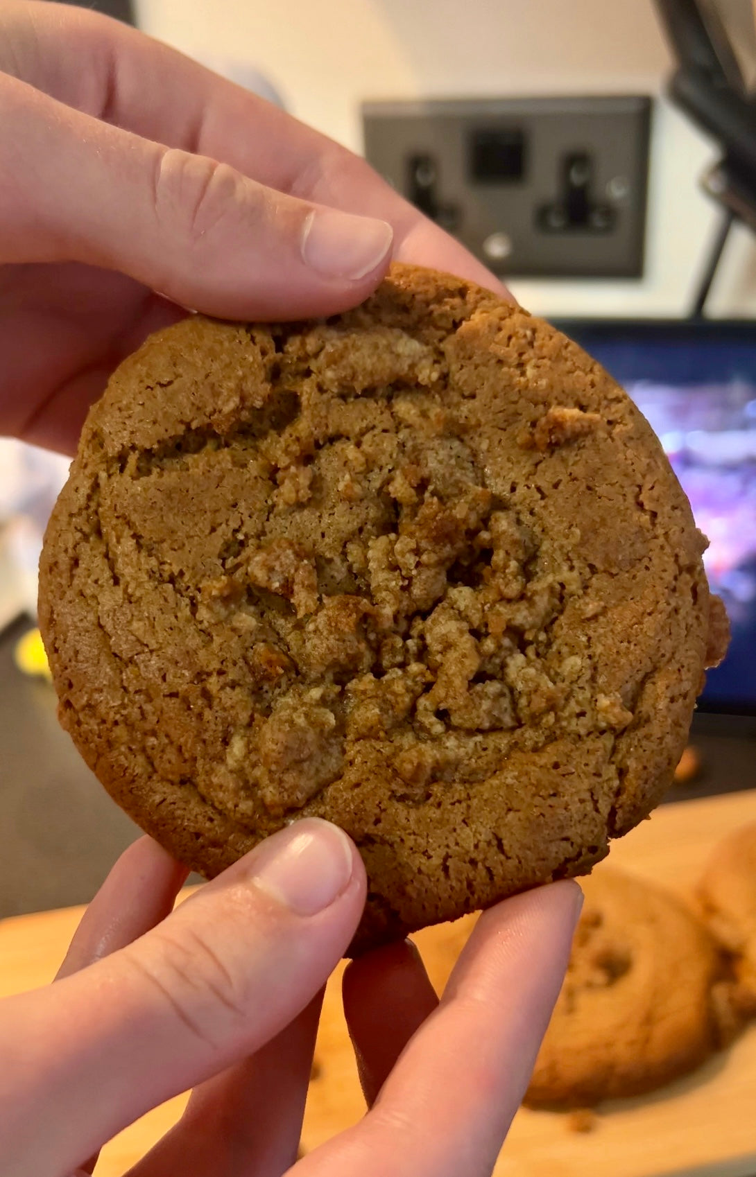 Biscoff Apple Crumble Cookies