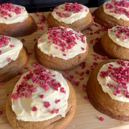 Strawberry Cake Cookie Batch